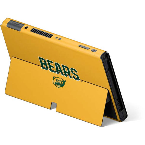 Baylor University Bears Nintendo Switch OLED (2021) Skin